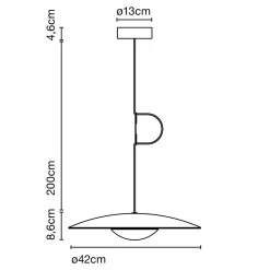 Hot Ginger LED Pendelleuchte Pendelleuchten