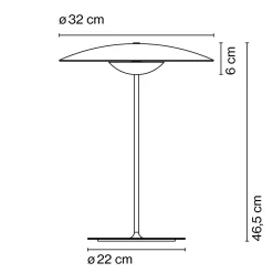 Best Ginger S LED Tischleuchte Tischleuchten|Schlafzimmer