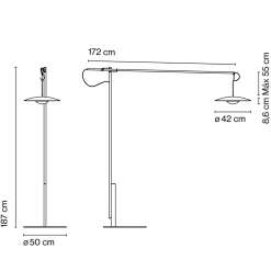 Hot Ginger XL 42 LED Stehleuchte Stehleuchten