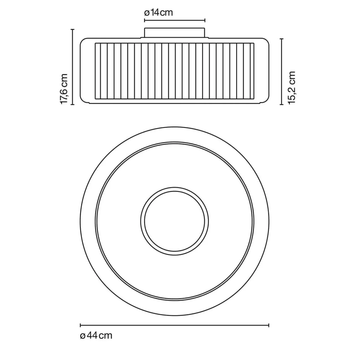 Hot Mercer C Deckenleuchte Hotellerie|Wohnzimmer