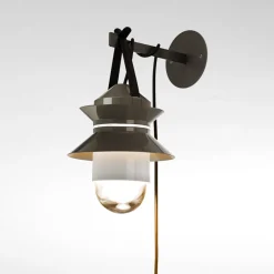 Sale Santorini Wandleuchte mit Wandhaken Hotellerie|Terrassen