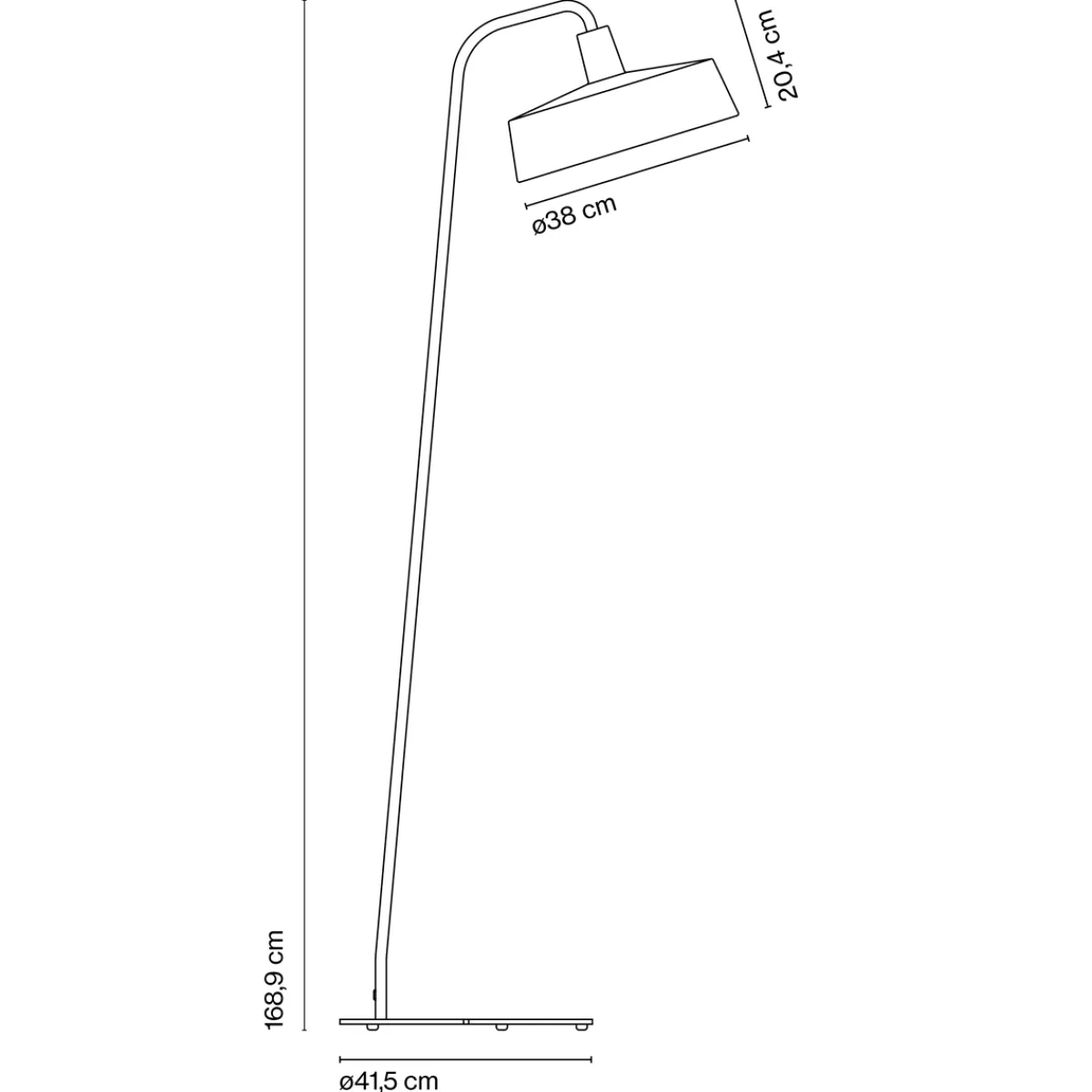 Hot Soho 38 P LED Stehleuchte Outdoor Terrassen|Dekorative Leuchten
