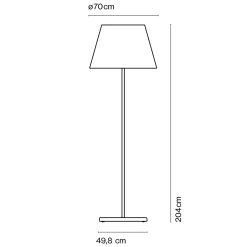 Best TXL 2019 205 Stehleuchte Terrassen|Dekorative Leuchten