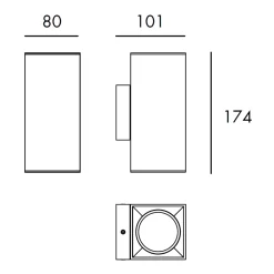Sale Dau Doble Wandleuchte Wohnzimmer|Schlafzimmer