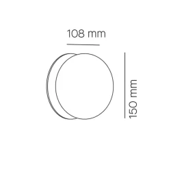 Sale Knock Wand- / Deckenleuchte, Ø: 15 cm Flur|Wandleuchten