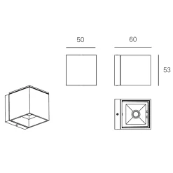 New Mini Dau LED Wandleuchte, 1. Generation Flur|Schlafzimmer