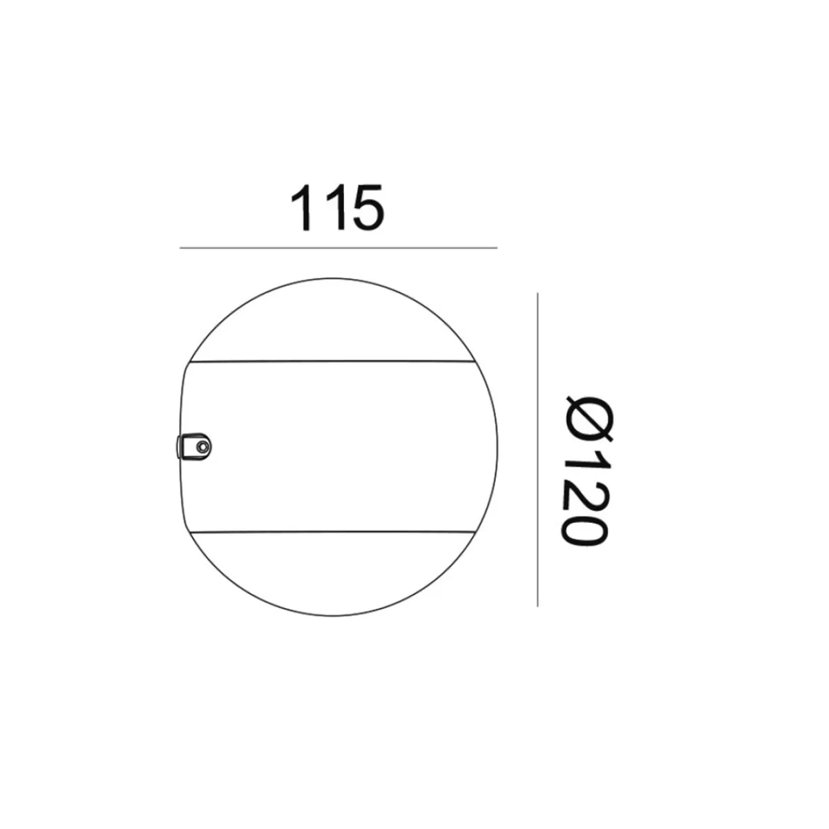 New Luna S LED Wandleuchte Wandleuchten|Wandleuchten