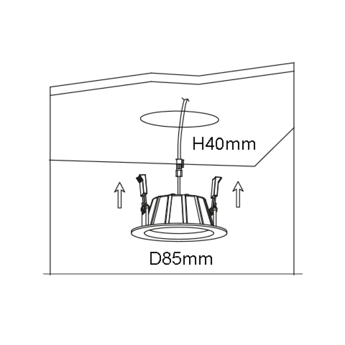 Online MOBiDIM SMD R85 10 W LED Einbauleuchte, Tunable-White, Rückläufer Strahler|Einbauleuchten