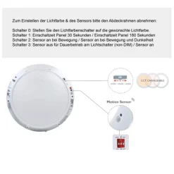 MULTILED Panel 220 R, Sensor Strahler|Einbauleuchten