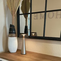 Online SunGlow LED Akkuleuchte mit Leuchtenschirm Terrassen|Dekorative Leuchten