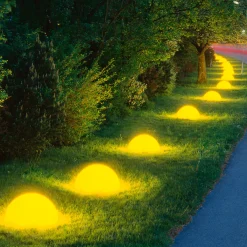 New Halbkugel HMBG mit Eingrabsockel Dekorative Leuchten|Bodenleuchten