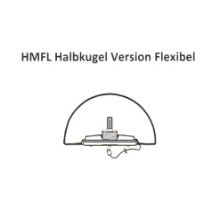 Online Halbkugel HMFL Flexible Version mit Kabel Terrassen|Dekorative Leuchten