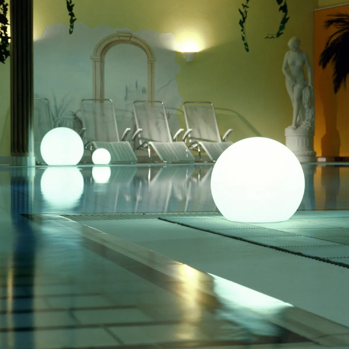 Outlet Vollkugel MAG mit Aufschraubsockel Terrassen|Dekorative Leuchten