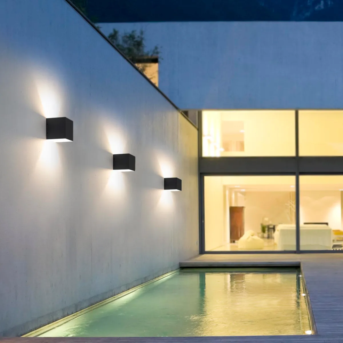 Clearance Fürth LED Wandleuchte Fassaden|Wandleuchten