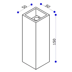 Hot Rügen LED Wandleuchte Fassaden|Wandleuchten