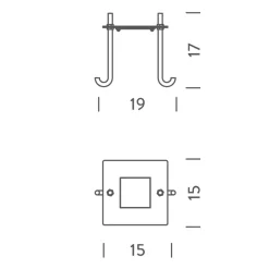 Hot Befestigungsplatte für Mais plus que cela je ne peux pas Outdoor Montagezubehör