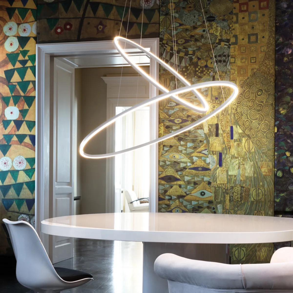 Outlet Ellisse Double Sospensione Essbereiche|Pendelleuchten