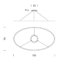 Clearance Ellisse Major Sospensione Pendelleuchten|Wohnzimmer