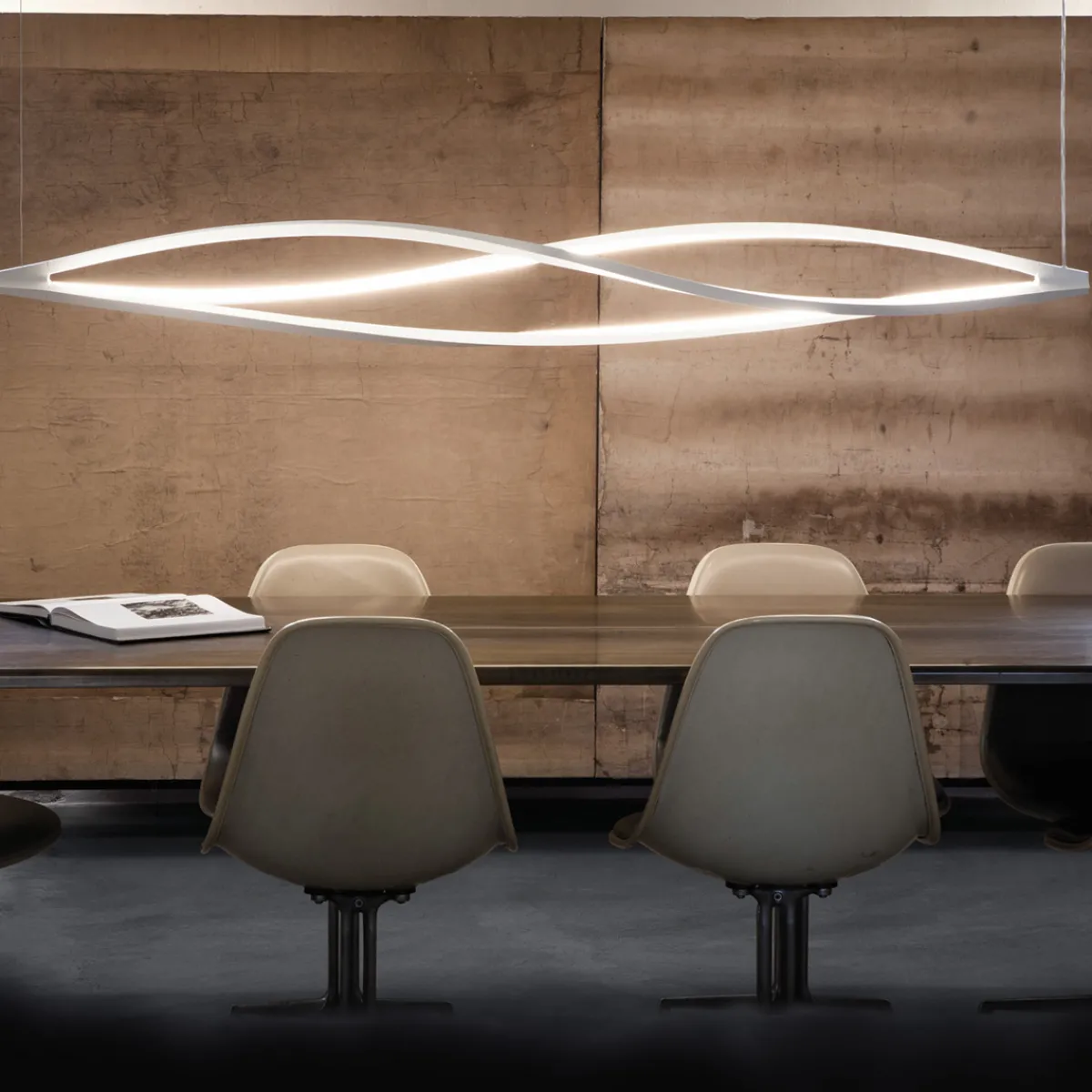 Hot In The Wind Horizontal LED Sospensione Pendelleuchten