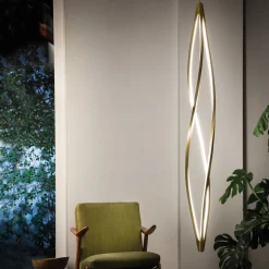 Online In The Wind Vertical LED Sospensione Pendelleuchten|Flur