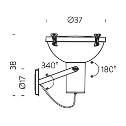 Clearance Projecteur 365 Parete / Soffitto Wandleuchten|Deckenleuchten