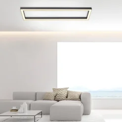 Online PURE Lines Square LED Deckenleuchte mit CCT Deckenleuchten|Flur