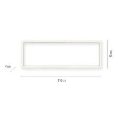 Online PURE Lines Square LED Deckenleuchte mit CCT Deckenleuchten|Flur