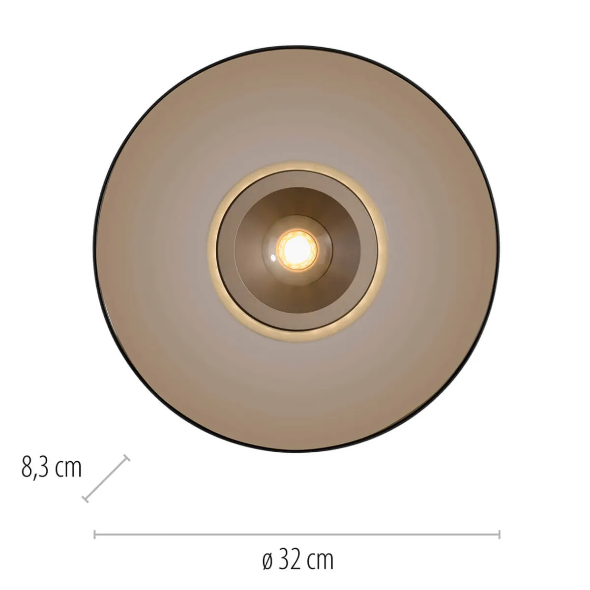 Discount PURE Moon LED Deckenleuchte Wohnzimmer|Schlafzimmer
