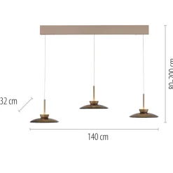 Best PURE Moon LED Pendelleuchte Essbereiche|Pendelleuchten