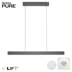 Outlet PURE E-Motion LED Pendelleuchte mit e-LIFT und CCT Essbereiche|Pendelleuchten