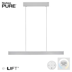 Outlet PURE E-Motion LED Pendelleuchte mit e-LIFT und CCT Essbereiche|Pendelleuchten