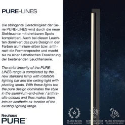 Outlet PURE Lines Floor LED Stehleuchte mit CCT Stehleuchten|Schlafzimmer