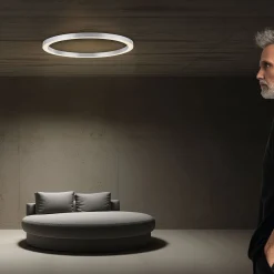 New PURE Lines Round LED Deckenleuchte mit CCT Deckenleuchten|Schlafzimmer