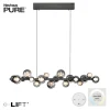 Hot PURE E-Popup LED Pendelleuchte mit e-LIFT und CCT Pendelleuchten|Objektbeleuchtung