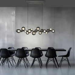 Hot PURE E-Popup LED Pendelleuchte mit e-LIFT und CCT Pendelleuchten|Objektbeleuchtung