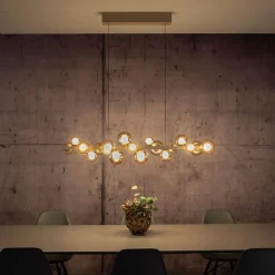 Hot PURE E-Popup LED Pendelleuchte mit e-LIFT und CCT Pendelleuchten|Objektbeleuchtung