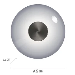 PURE Vitrum LED Wand- / Deckenleuchte Deckenleuchten|Wandleuchten