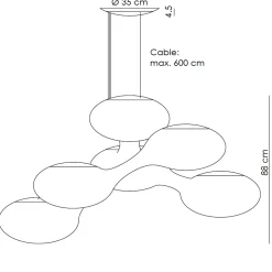 Sale Cosmo LED Pendelleuchte Pendelleuchten|Wohnzimmer