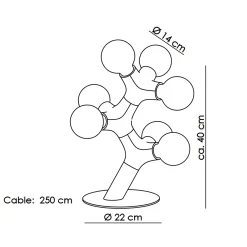 Online DNA Tischleuchte Tischleuchten|Schlafzimmer