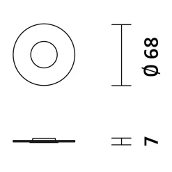 Outlet Wandhalterung für Winglet CL Montagezubehör|Leuchtenzubehör
