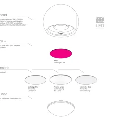 Best io 3d sospeso fix up C LED Pendelleuchte, 3000 K Pendelleuchten