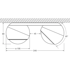 Discount io giro doppio Volt C LED Deckenstrahler, 2700 K Shopbeleuchtung|Museen/Showrooms