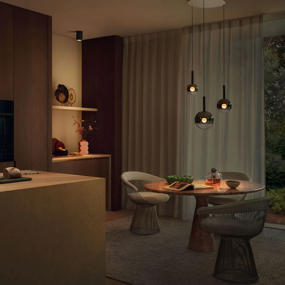 Best Luna sospeso cloud 3 fix LED Pendelleuchte Hotellerie|Gastronomie