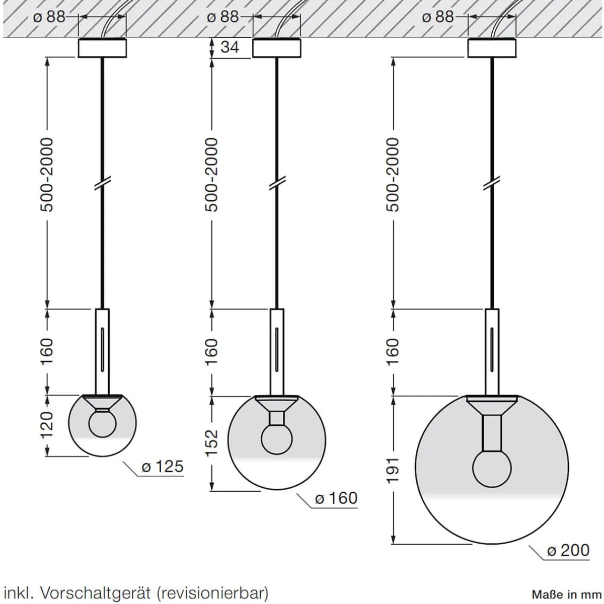 Discount Luna sospeso fix up LED Pendelleuchte Hotellerie|Gastronomie