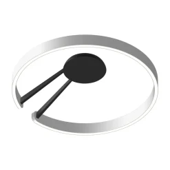 Discount Mito aura 60 narrow LED Deckenleuchte, Base: schwarz matt Deckenleuchten|Objektbeleuchtung