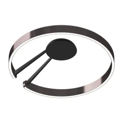 Discount Mito aura 60 wide LED Wand- / Deckenleuchte, Base: schwarz matt Wandleuchten|Deckenleuchten