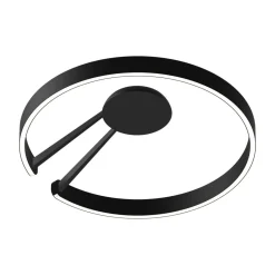 Discount Mito aura 60 wide LED Wand- / Deckenleuchte, Base: schwarz matt Wandleuchten|Deckenleuchten