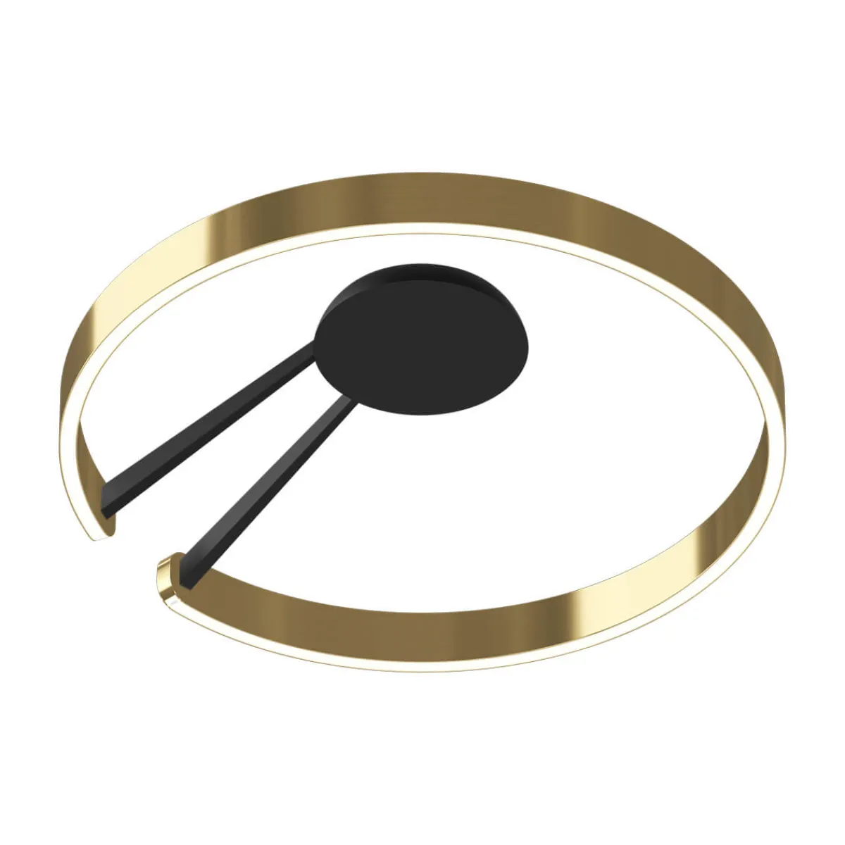 Discount Mito aura 60 wide LED Wand- / Deckenleuchte, Base: schwarz matt Wandleuchten|Deckenleuchten