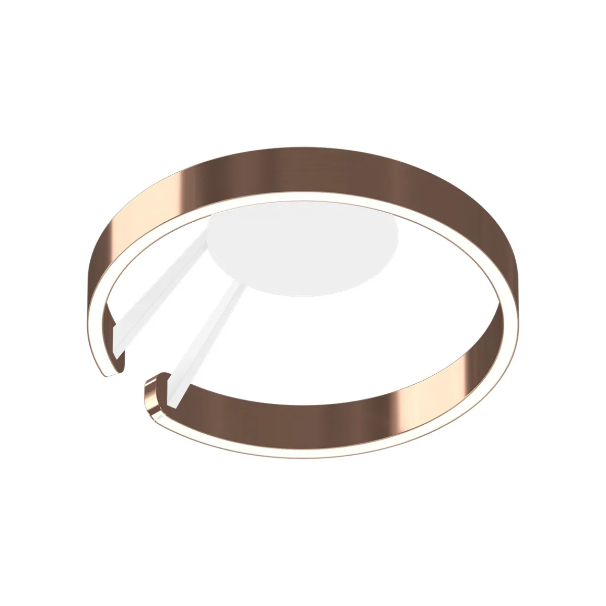 New Mito aura 40 wide LED Wand- / Deckenleuchte, Base: weiß matt Hotellerie|Wandleuchten