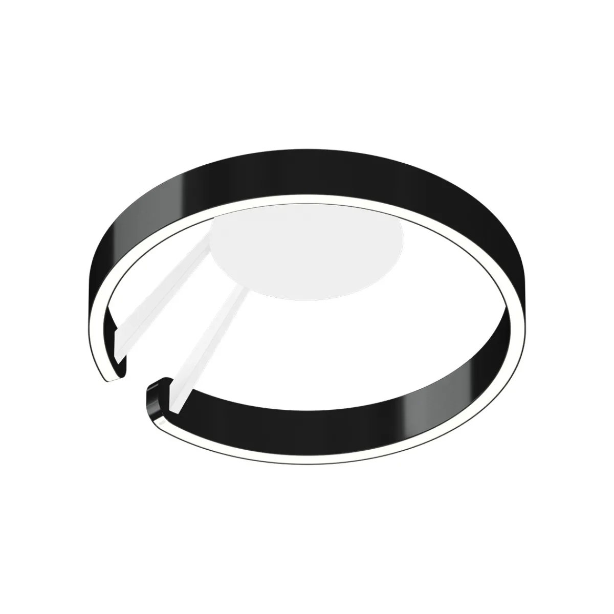 New Mito aura 40 wide LED Wand- / Deckenleuchte, Base: weiß matt Hotellerie|Wandleuchten